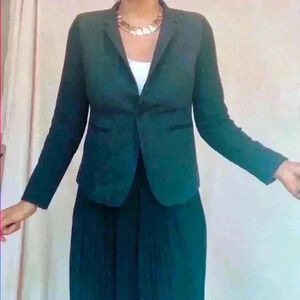 Designer wool blazer